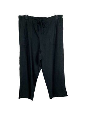 Vintage Studio Women Straight-Leg Cropped Pants Size L